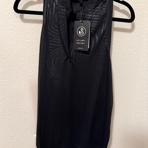 Swannies Golf Jordyn Polo Sleeveless NWT Performance Top